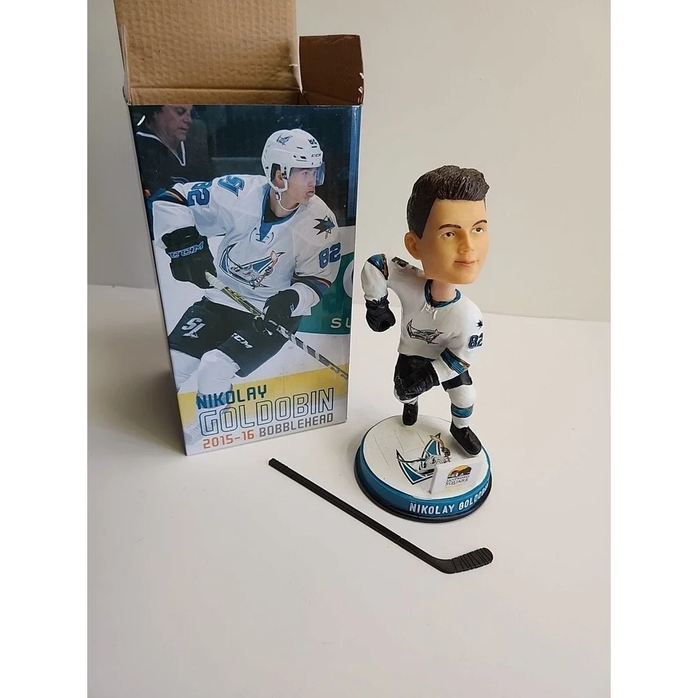 San Jose Sharks NIKOLAY GOLDOBIN Bobblehead 2015-16 - New in‎ Box!